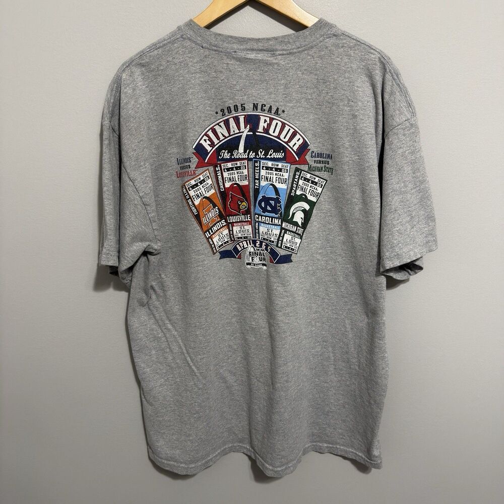 Vintage 2005 NCAA March Madness Final Four Shirt Size XL